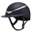 Charles Owen Halo Luxe Riding Hat With MIPS - Navy/Rose Gold